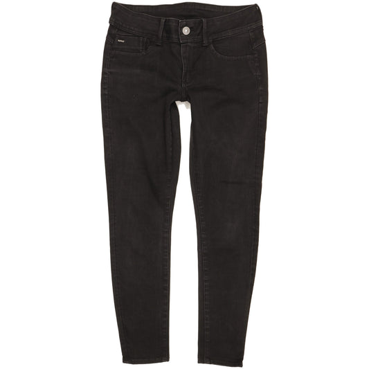 G-Star Lynn Women Black Skinny Slim Stretch Jeans W32 L29
