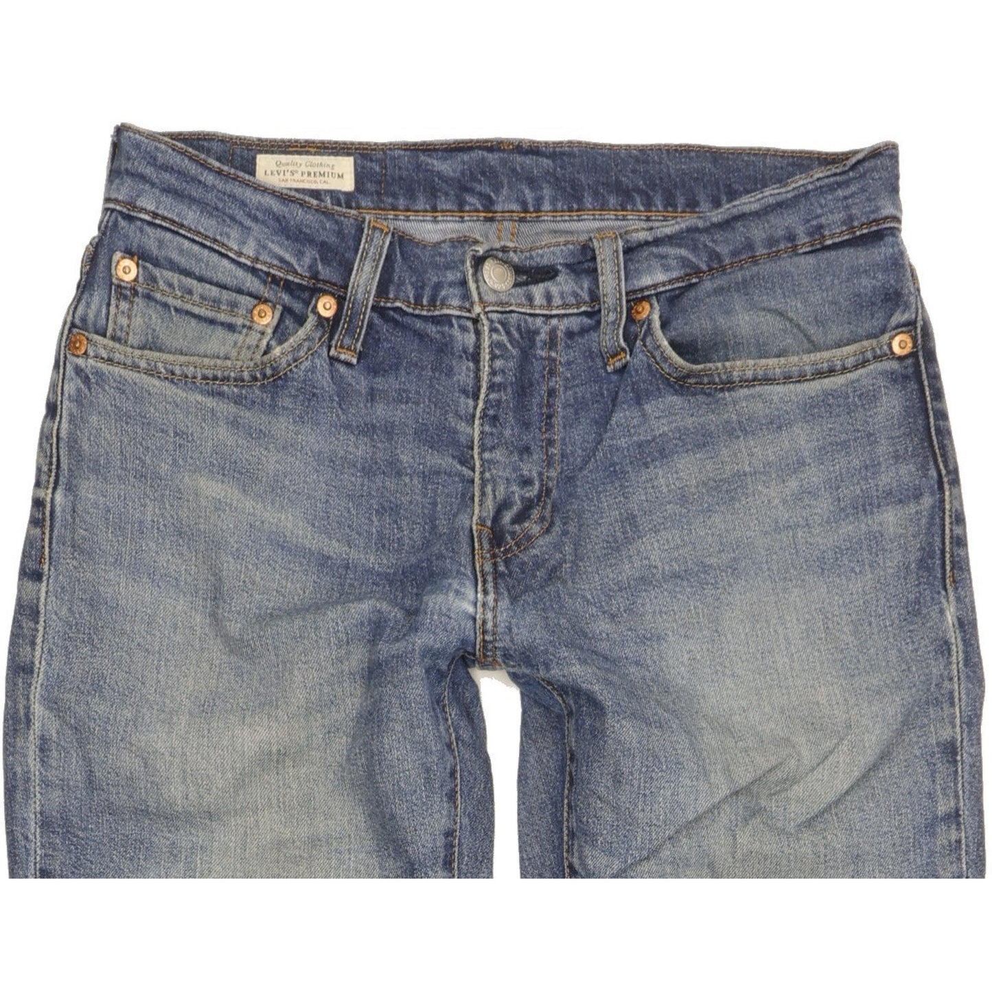 Levi's 511 Men Blue Straight Slim Jeans W28 L31