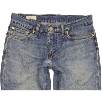 Levi's 511 Men Blue Straight Slim Jeans W28 L31