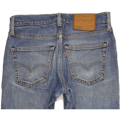Levi's 511 Men Blue Straight Slim Jeans W28 L31