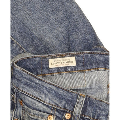 Levi's 511 Men Blue Straight Slim Jeans W28 L31