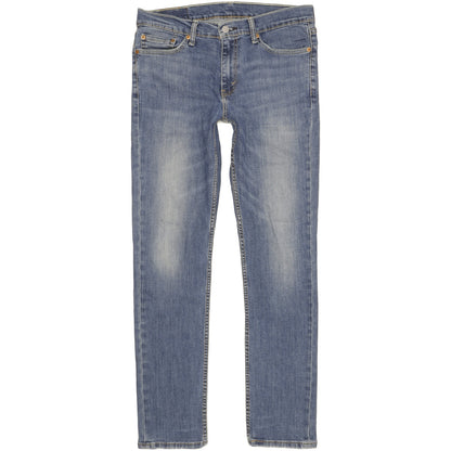 Levi's 511 Men Blue Straight Slim Stretch Jeans W33 L33