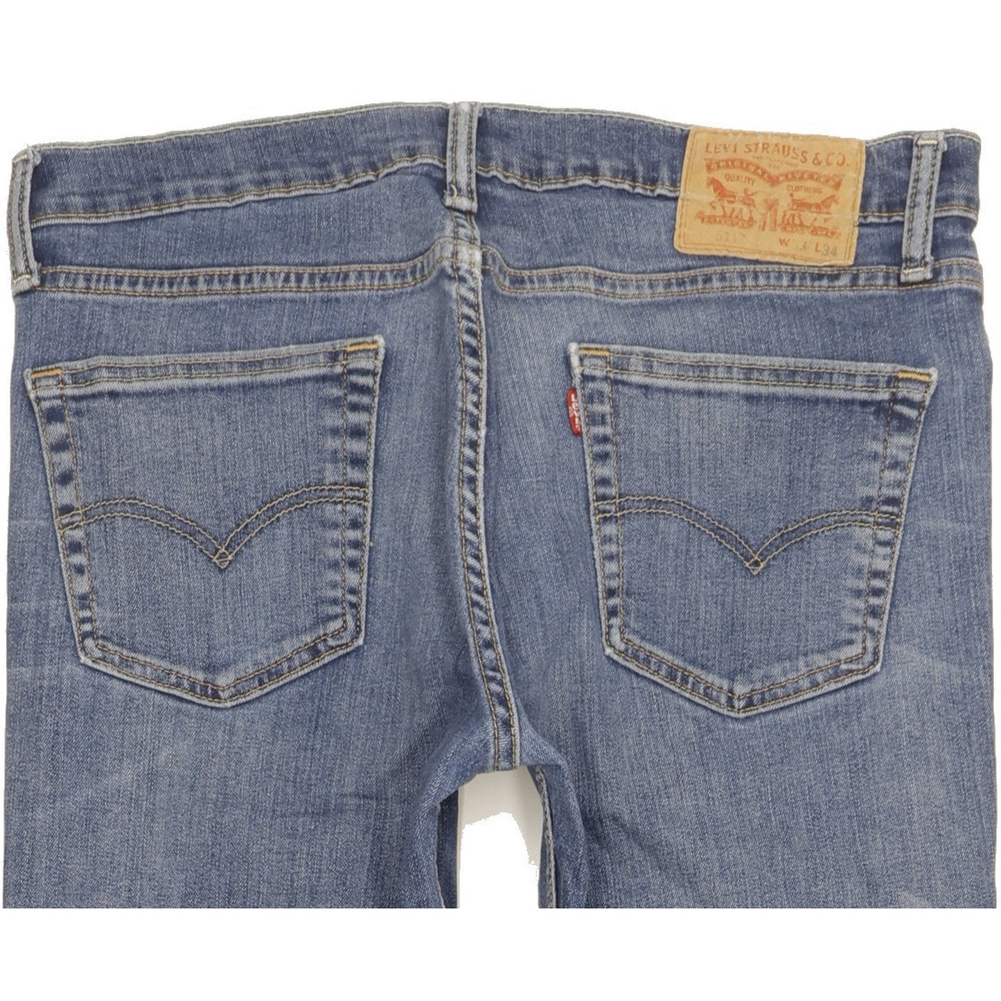Levi's 511 Men Blue Straight Slim Stretch Jeans W33 L33