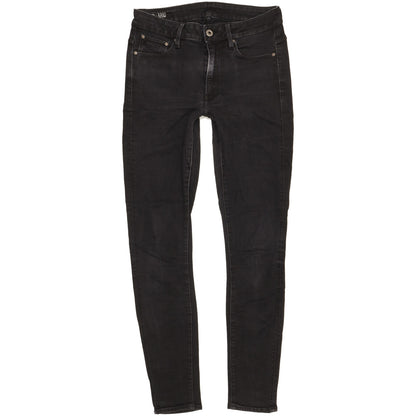 Levi's 3301 Women Black Skinny Slim Stretch Jeans W29 L30