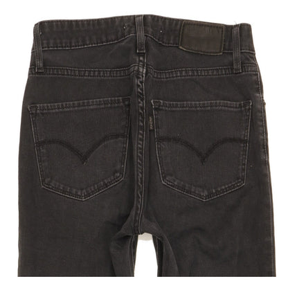 Levi's 721 Women Black Skinny Slim Stretch Jeans W24 L25