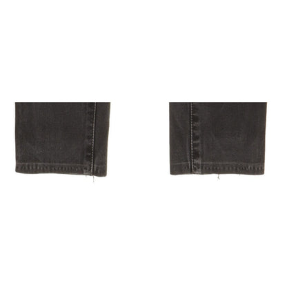Levi's 721 Women Black Skinny Slim Stretch Jeans W24 L25