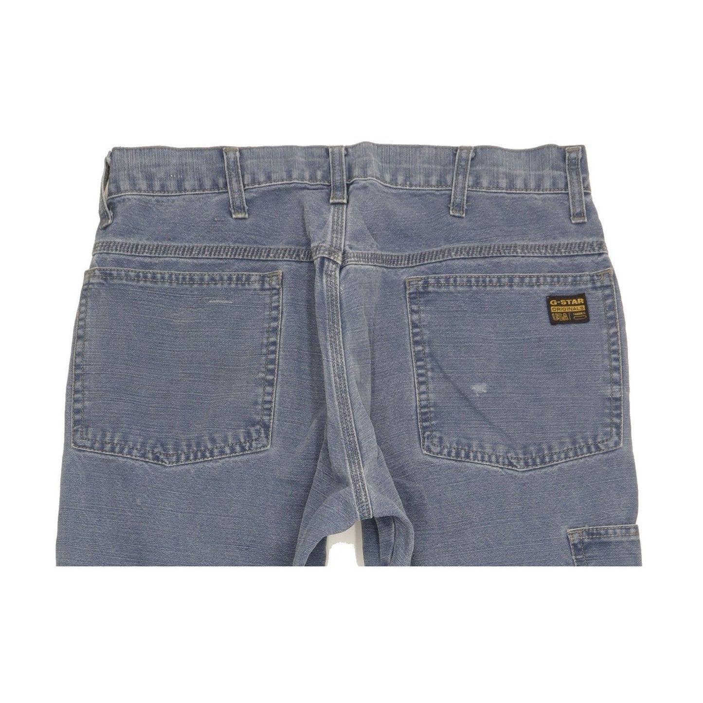 G-Star Shortcut Worker Men Blue Straight Regular Jeans W32 L30