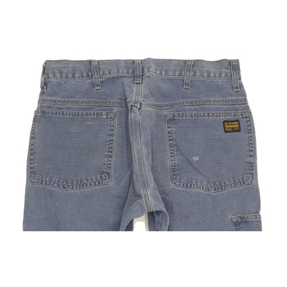 G-Star Shortcut Worker Men Blue Straight Regular Jeans W32 L30