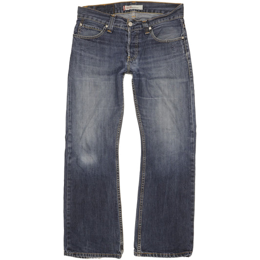 Levi's 512 Men Blue Bootcut Slim Jeans W31 L30