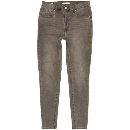 Levi's Mile Grey Skinny Slim Stretch Jeans High Waisted W31 L29