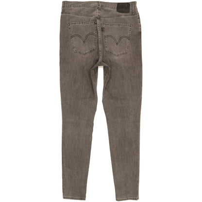 Levi's Mile Grey Skinny Slim Stretch Jeans High Waisted W31 L29