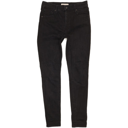 Levi's Mile Black Skinny Slim Stretch Jeans High Waisted W32 L32