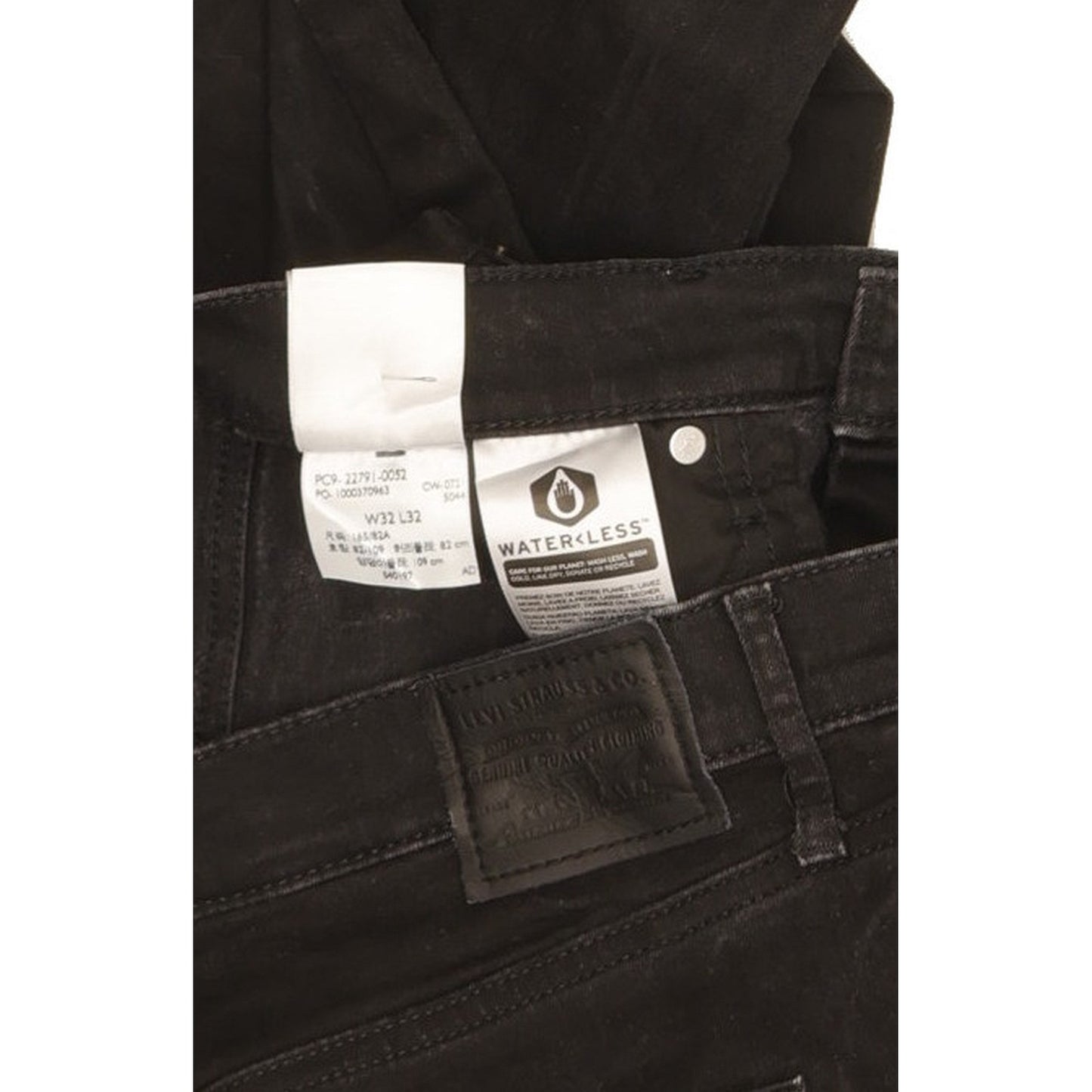 Levi's Mile Black Skinny Slim Stretch Jeans High Waisted W32 L32