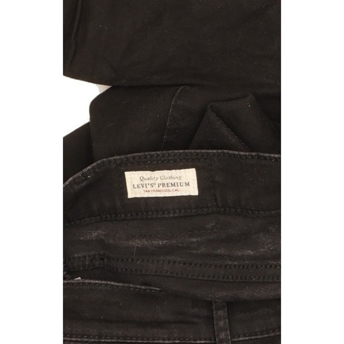 Levi's Mile Black Skinny Slim Stretch Jeans High Waisted W32 L32