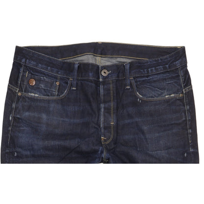 G-Star Type C 3D Men Blue Tapered Loose Jeans W38 L32