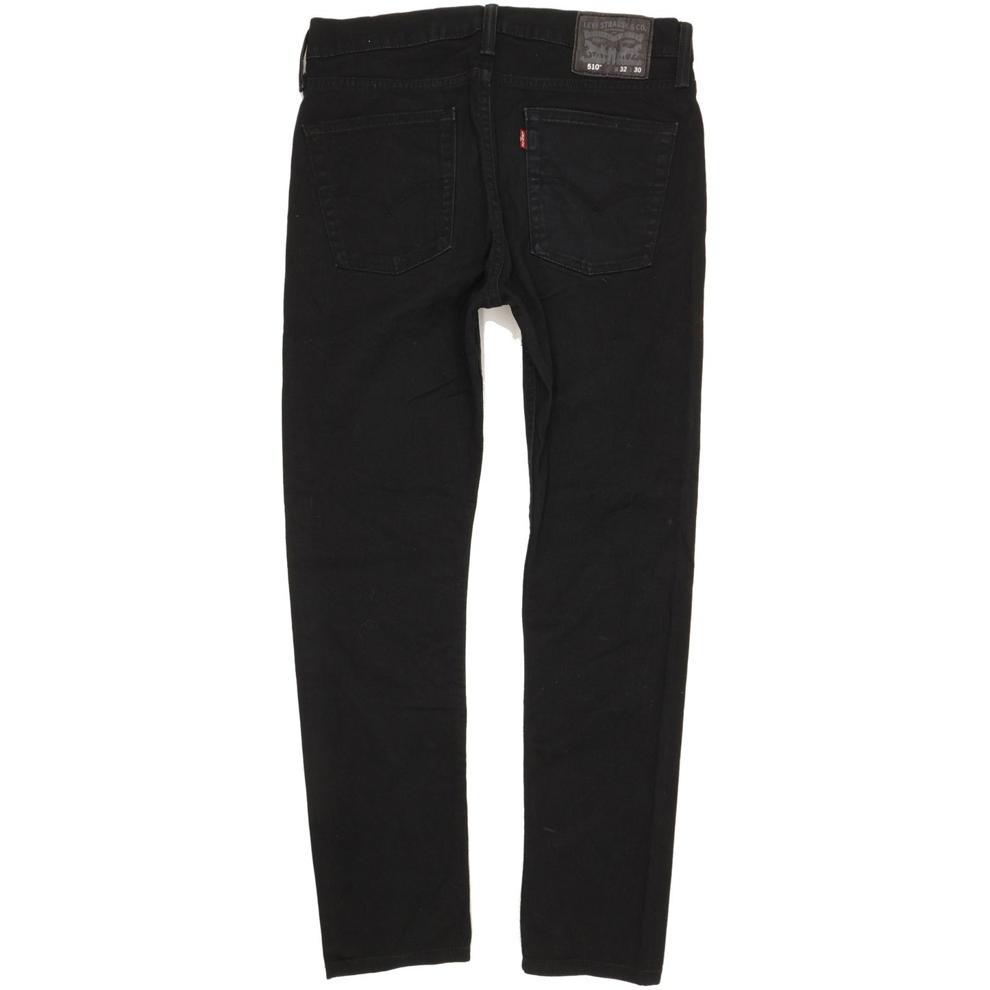 Levi's 510 Men Black Skinny Slim Stretch Jeans W32 L28