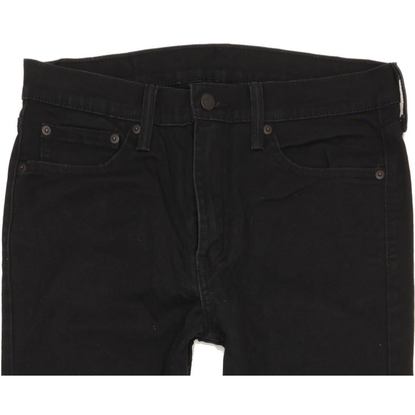 Levi's 510 Men Black Skinny Slim Stretch Jeans W32 L28