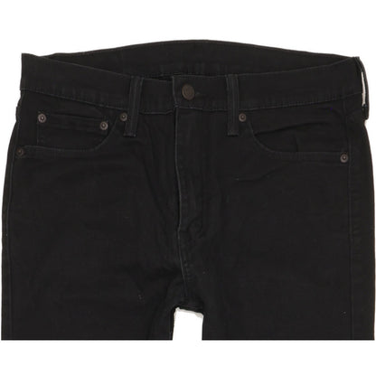 Levi's 510 Men Black Skinny Slim Stretch Jeans W32 L28