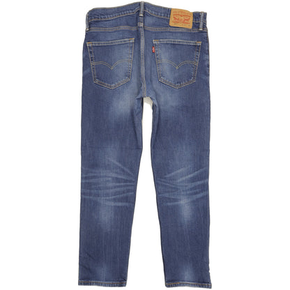 Levi's 502 Men Blue Tapered Regular Stretch Jeans W34 L28