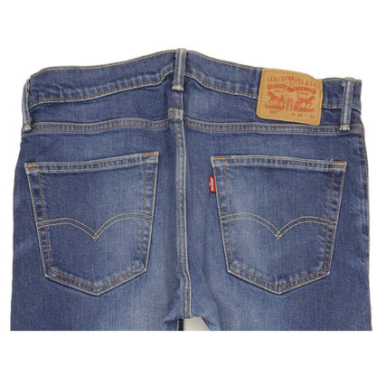 Levi's 502 Men Blue Tapered Regular Stretch Jeans W34 L28