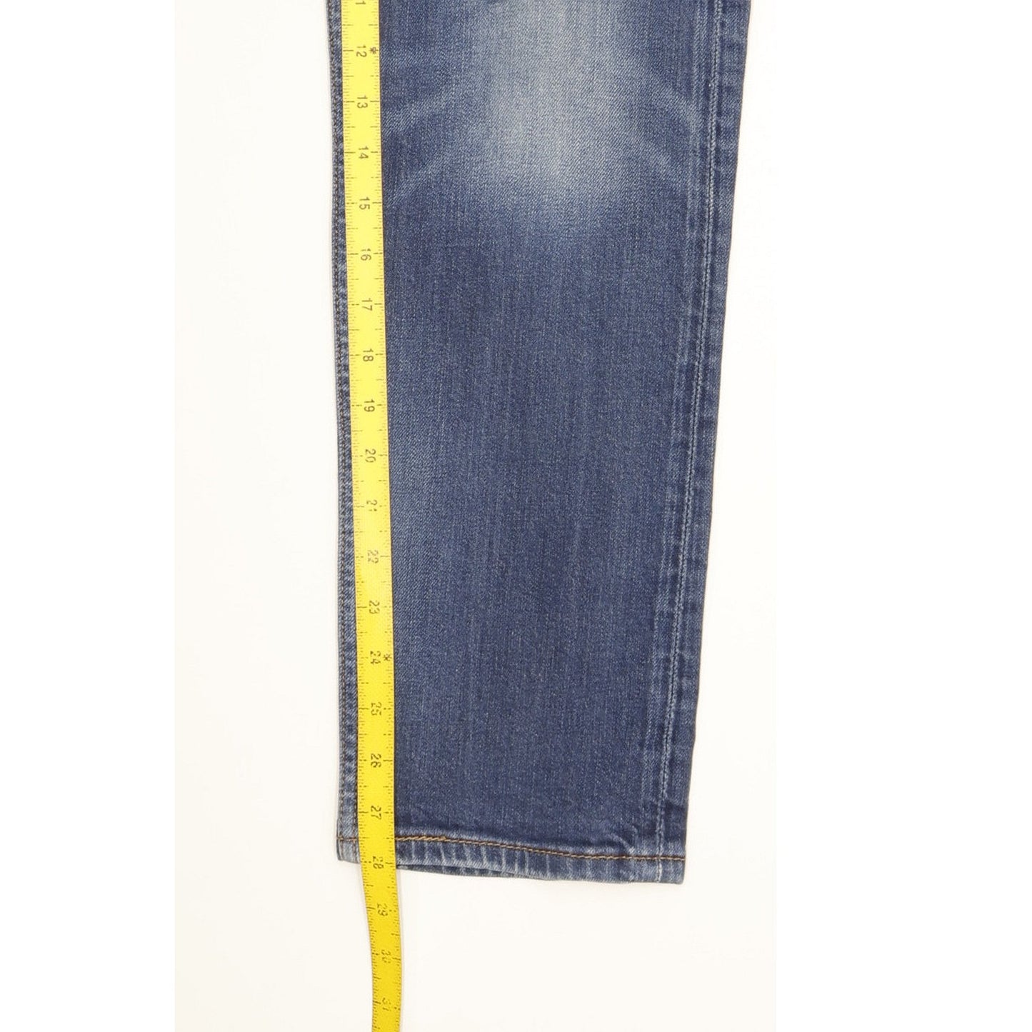 Levi's 502 Men Blue Tapered Regular Stretch Jeans W34 L28