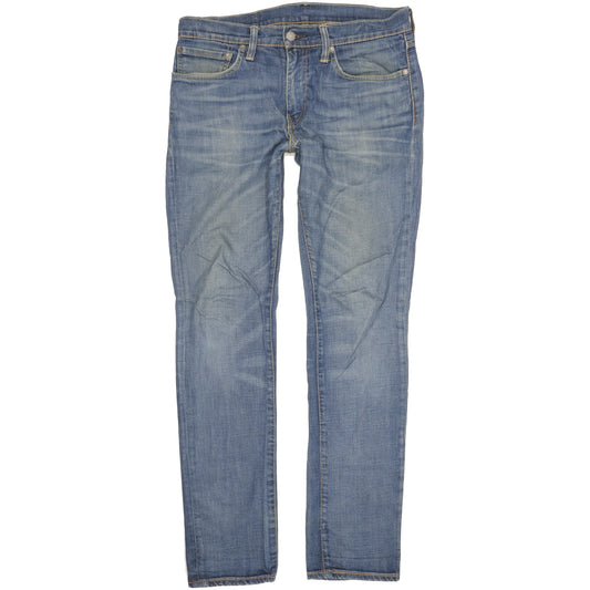 Levi's 511 Men Blue Straight Slim Stretch Jeans W34 L34