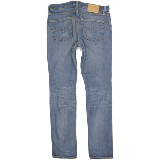 Levi's 511 Men Blue Straight Slim Stretch Jeans W34 L34