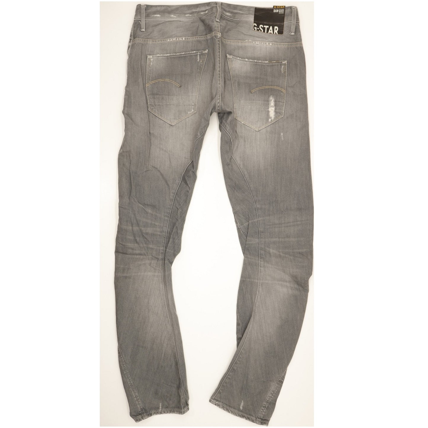 G-Star Arc 3D Men Grey Tapered Slim Jeans W34 L36