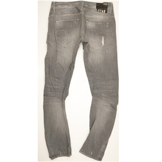 G-Star Arc 3D Men Grey Tapered Slim Jeans W34 L36