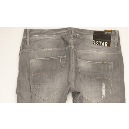 G-Star Arc 3D Men Grey Tapered Slim Jeans W34 L36