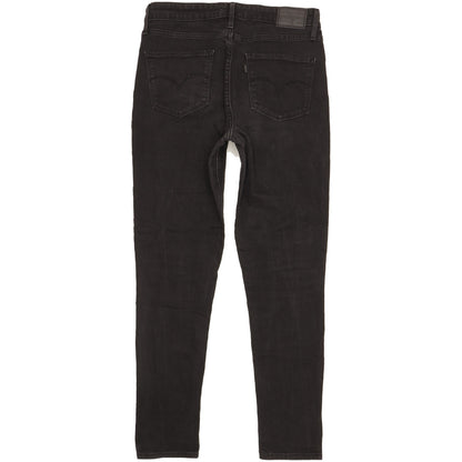 Levi's 721 Black Skinny Slim Stretch Jeans High Waisted W30 L30