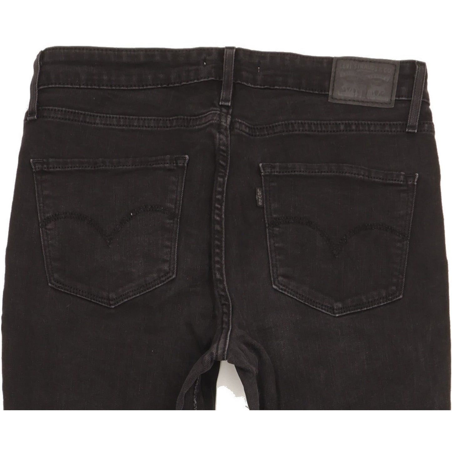 Levi's 721 Black Skinny Slim Stretch Jeans High Waisted W30 L30