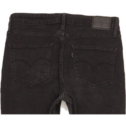 Levi's 721 Black Skinny Slim Stretch Jeans High Waisted W30 L30