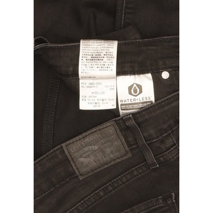 Levi's 721 Black Skinny Slim Stretch Jeans High Waisted W30 L30