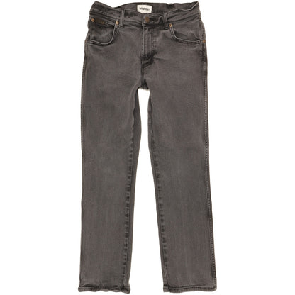 Wrangler Texas Men Grey Straight Regular Stretch Jeans W32 L29
