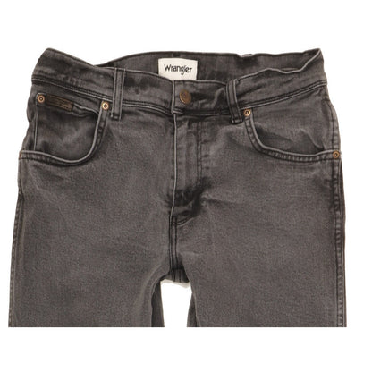 Wrangler Texas Men Grey Straight Regular Stretch Jeans W32 L29
