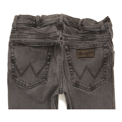 Wrangler Texas Men Grey Straight Regular Stretch Jeans W32 L29