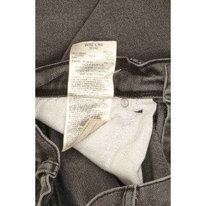 Wrangler Texas Men Grey Straight Regular Stretch Jeans W32 L29