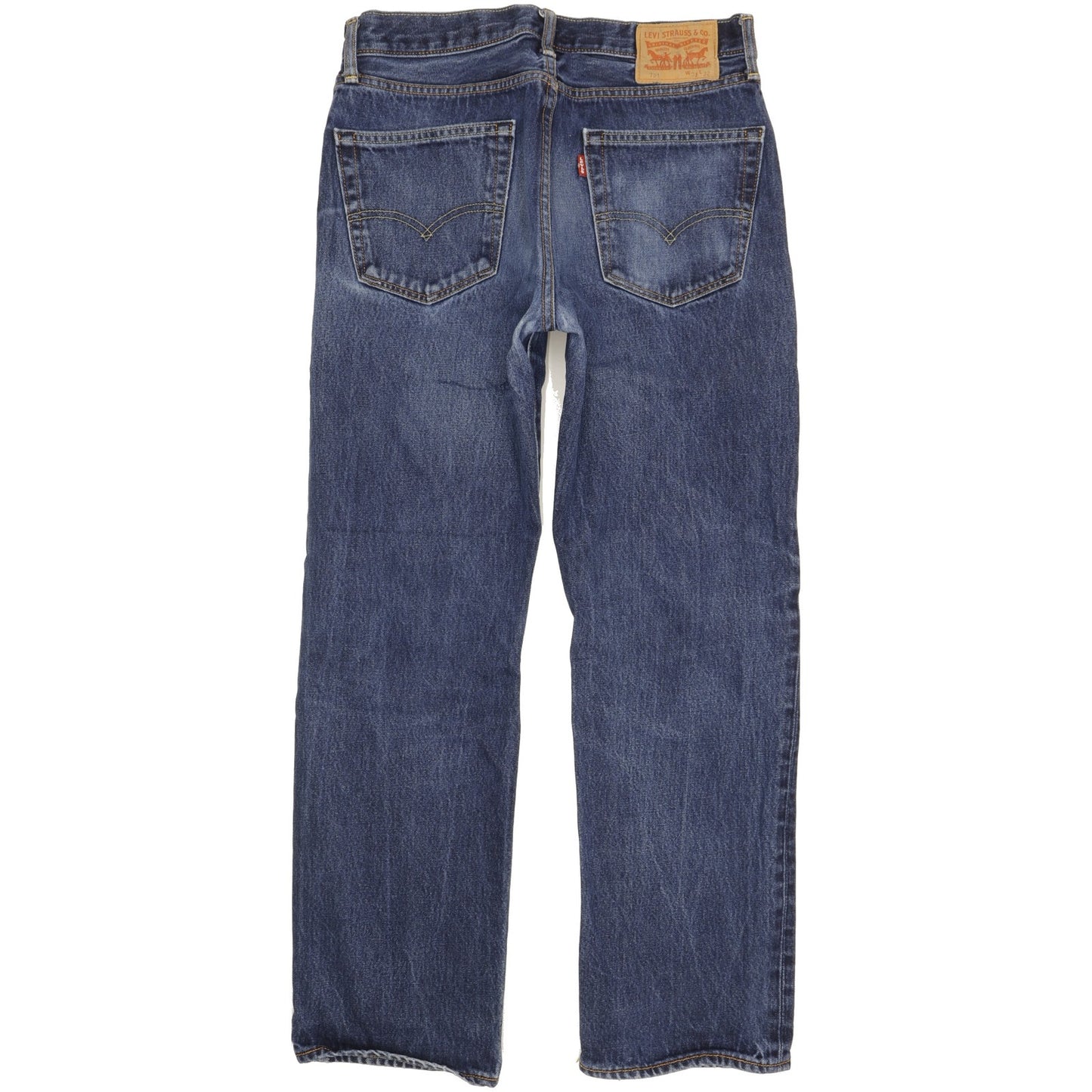Levi's 751 Men Blue Straight Regular Jeans W33 L30
