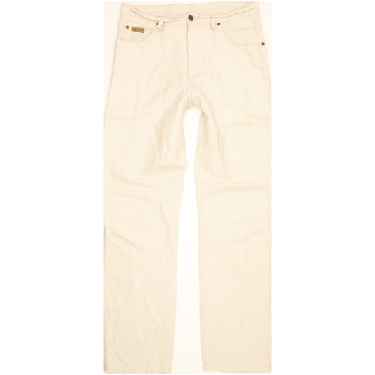 Wrangler Texas Men Beige Straight Regular Jeans W32 L33