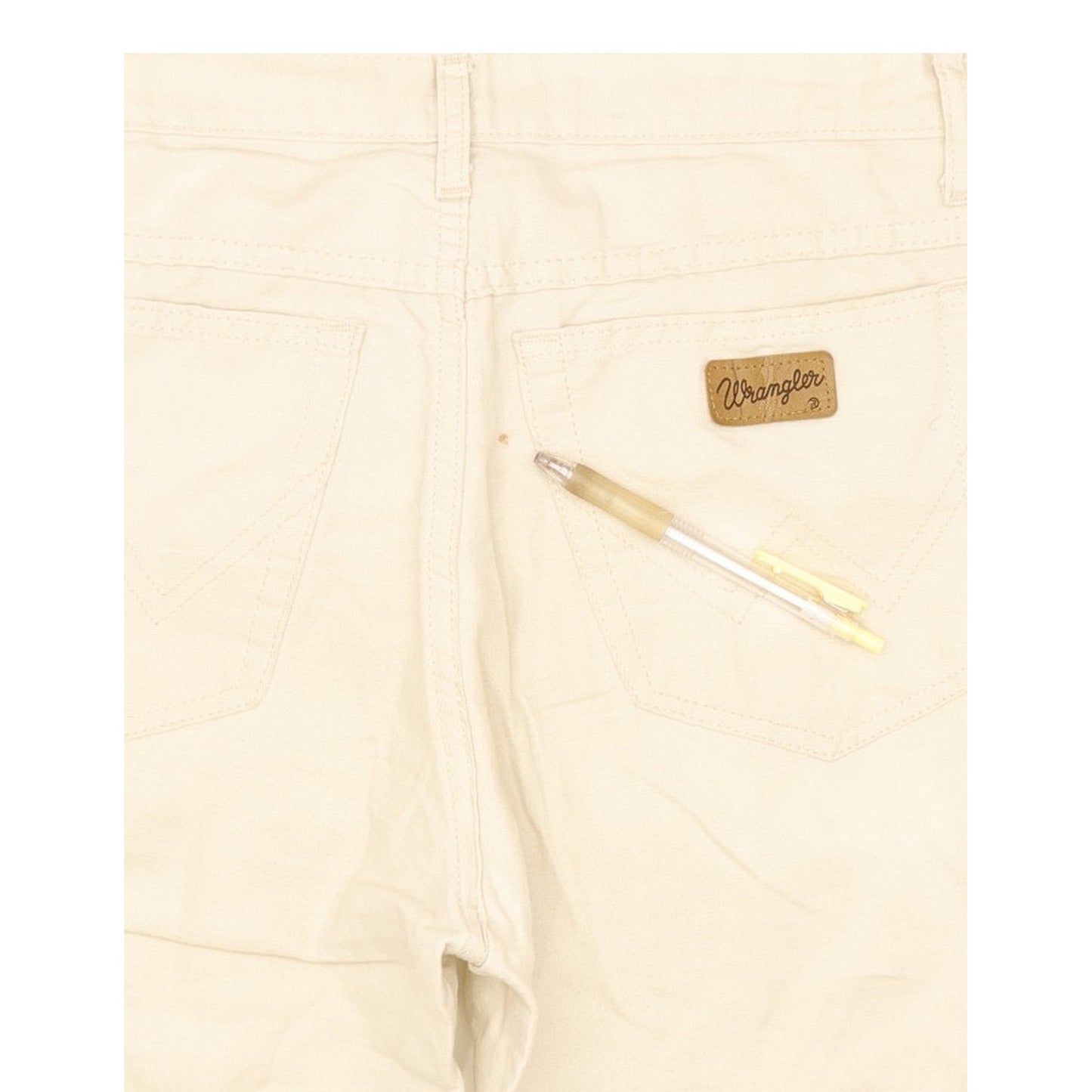 Wrangler Texas Men Beige Straight Regular Jeans W32 L33