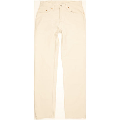 Levi's 505 Made in USA Men Beige Straight Regular Jeans W33 L34