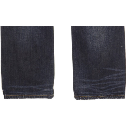 Levi's 470 Women Blue Straight Slim Stretch Jeans W27 L34