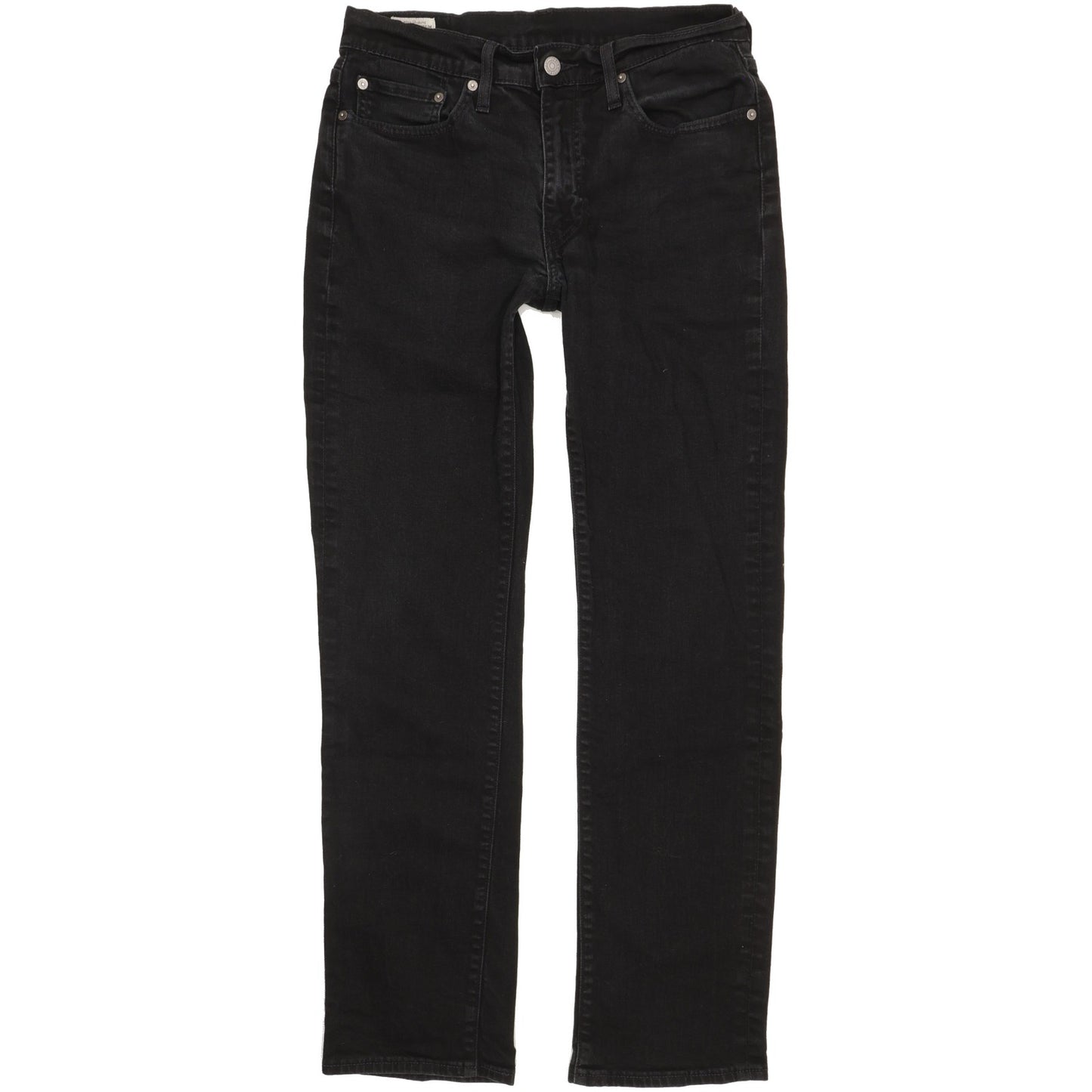 Levi's 514 Men Black Straight Slim Stretch Jeans W33 L31