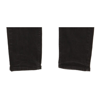 Levi's 512 Men Black Tapered Slim Stretch Jeans W34 L28