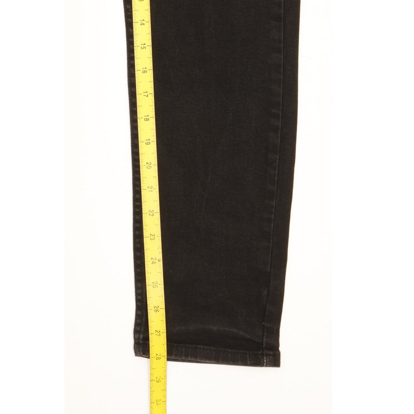 Levi's 512 Men Black Tapered Slim Stretch Jeans W34 L28