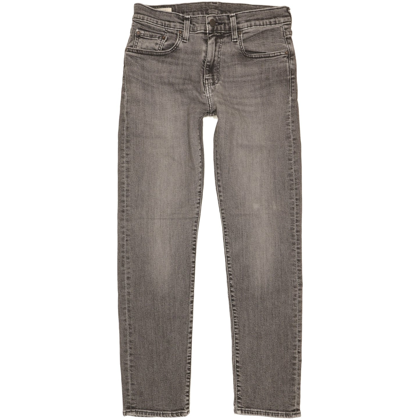 Levi's 502 Men Grey Tapered Regular Stretch Jeans W31 L30