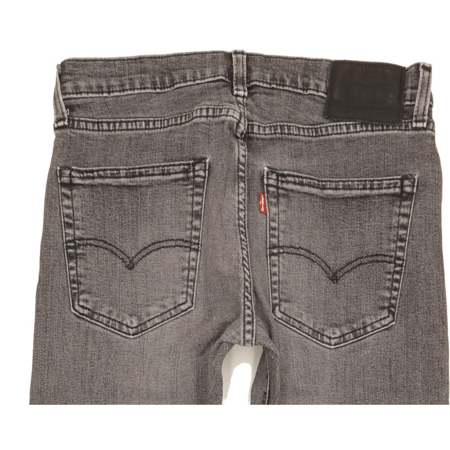 Levi's 502 Men Grey Tapered Regular Stretch Jeans W31 L30