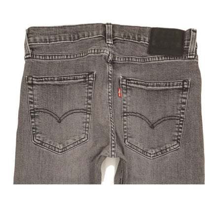Levi's 502 Men Grey Tapered Regular Stretch Jeans W31 L30