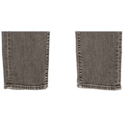 Levi's 502 Men Grey Tapered Regular Stretch Jeans W31 L30